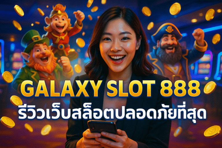 GALAXY SLOT 888 รีวิวเว็บสล็อตปลอดภัยที่สุด
