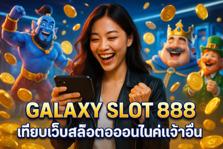 GALAXY SLOT 888 เทียบเว็บสล็อตออนไลน์เจ้าอื่น
