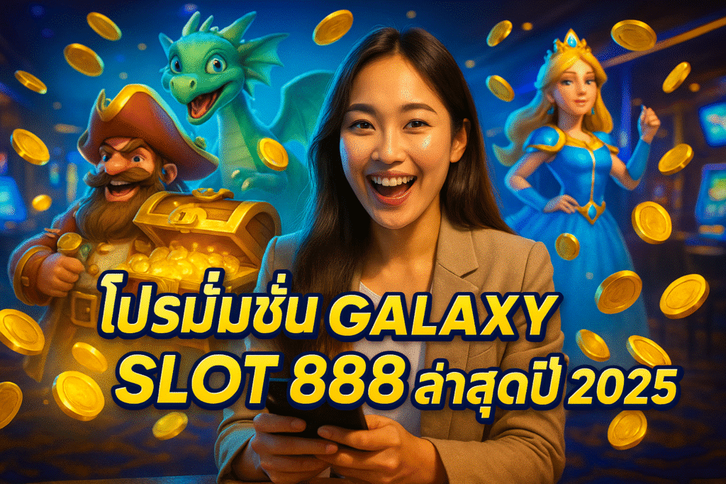 โปรโมชั่น GALAXY SLOT 888 ล่าสุดปี 2025