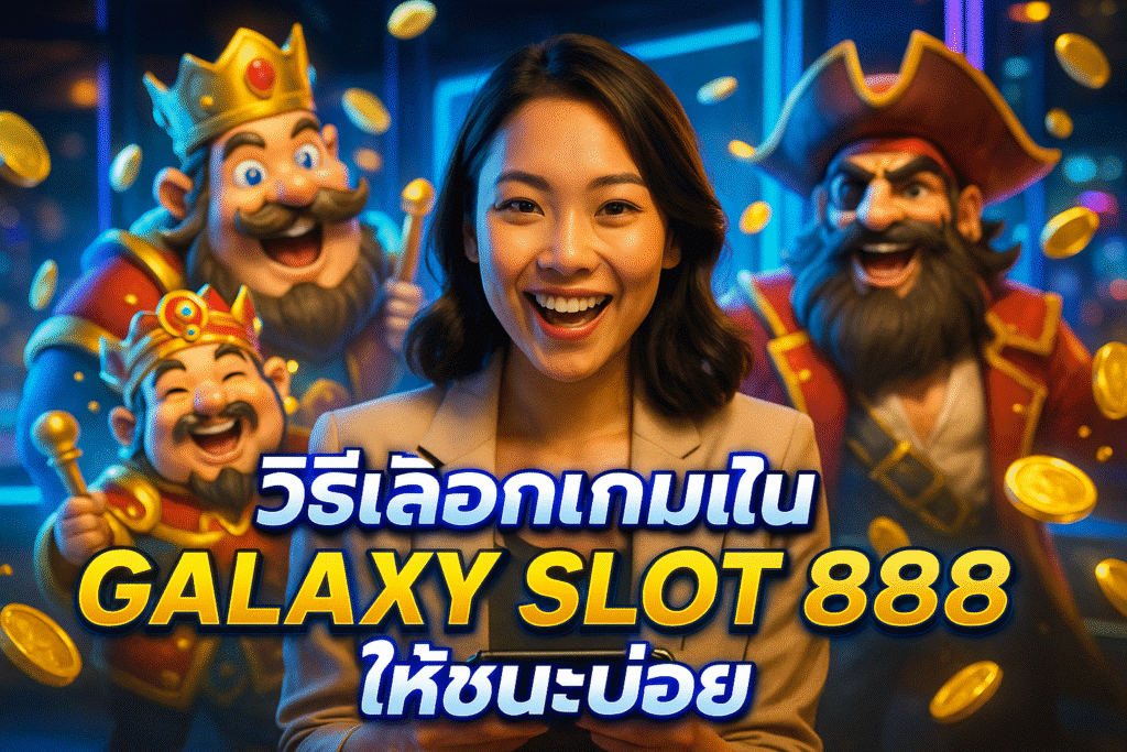 วิธีเลือกเกมใน GALAXY SLOT 888 ให้ชนะบ่อย