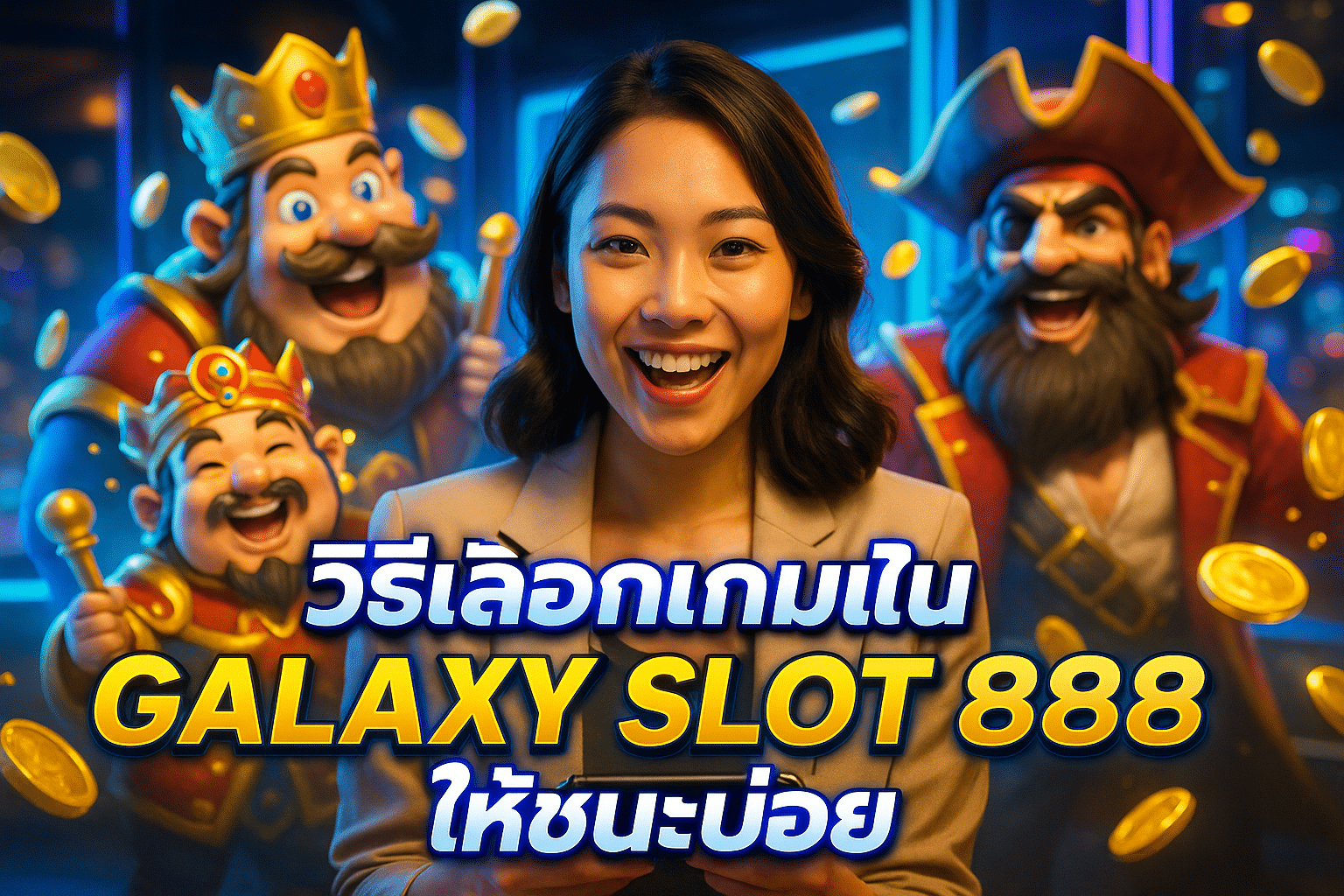 วิธีเลือกเกมใน GALAXY SLOT 888 ให้ชนะบ่อย