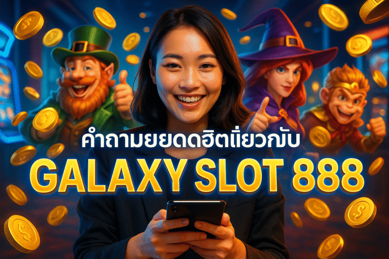 คำถามยอดฮิตเกี่ยวกับ GALAXY SLOT 888
