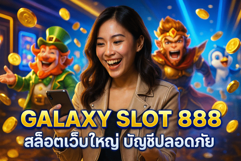 GALAXY SLOT 888 สล็อตเว็บใหญ่ บัญชีปลอดภัย